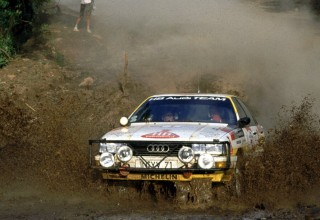Hannu MIKKOLA & Arne HERTZ - Audi 200 Quattro 35, Rally Safari 1987